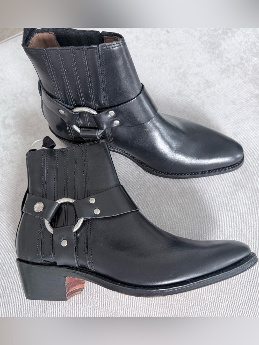 Grenson Marley  Leather Ankle Boots US 9
